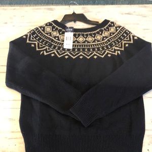 Fancy Holiday Sweater NWT Chaps brand